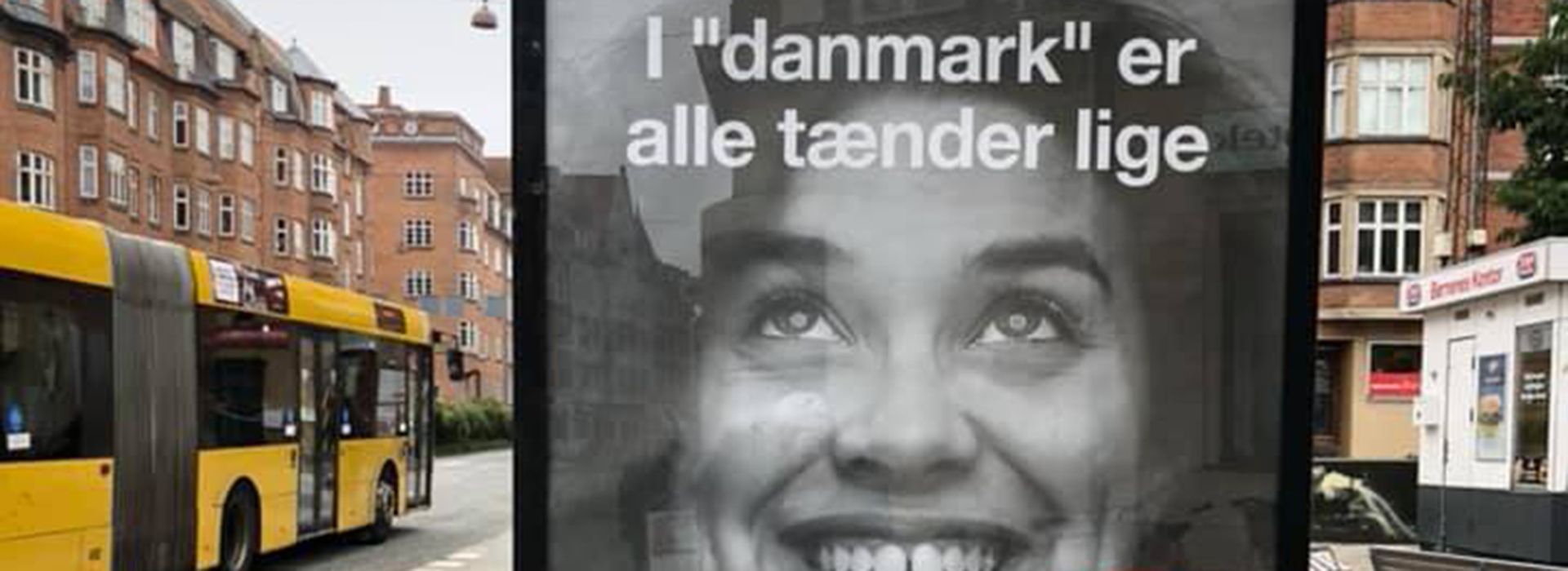 I Danmark er alle tænder lige